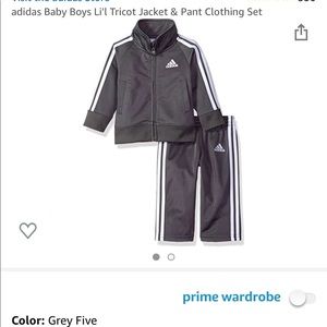 NWT addidas baby boy set 3 months